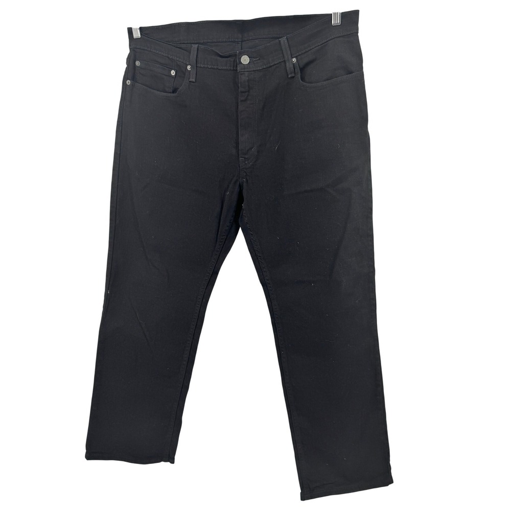 Levi's 559 Relaxed Straight Jeans Mens 38x30 Black Denim Classic Fit
